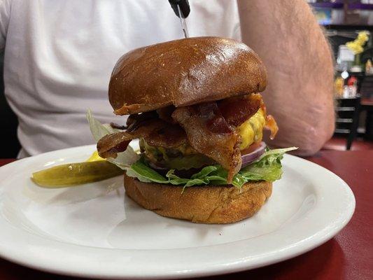 Bacon love burger