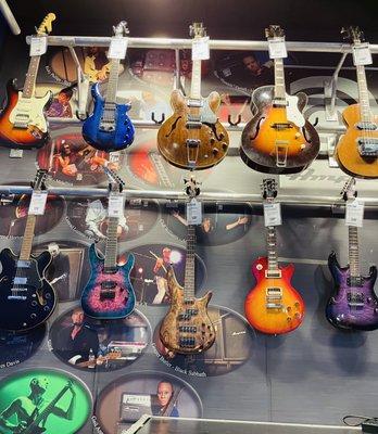 Wall of Awesome Guitars