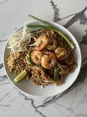 Our authentic Pad Thai Goong sod ( Shrimp) Gluten Free