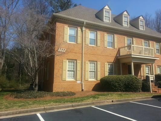 Agape Upper Cervical Health Center office is in Cambridge Square Office Condominiums off  S. Main St in Alpharetta, Georgia