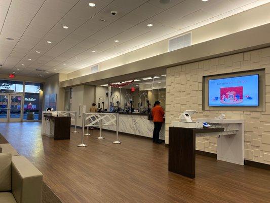 New, refurbished lobby and cashiers section