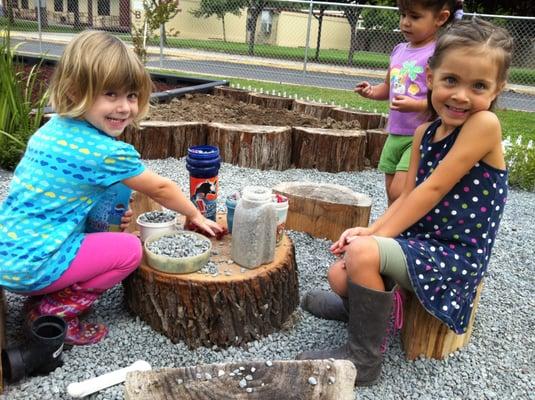 Beautiful gardens that combine nature and fun. Children enjoy our Hope Garden as well as other outdoor areas designed for play.