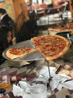 The Bowery pizza.