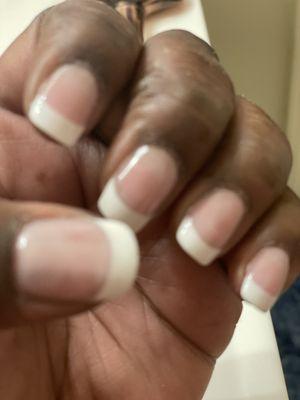 My short nails.