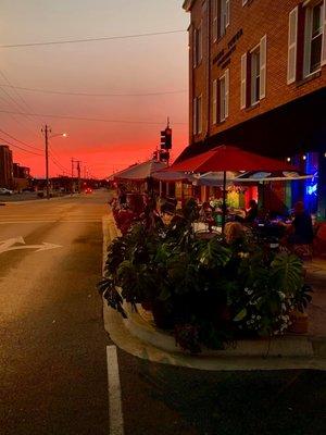 Evening on the Patio