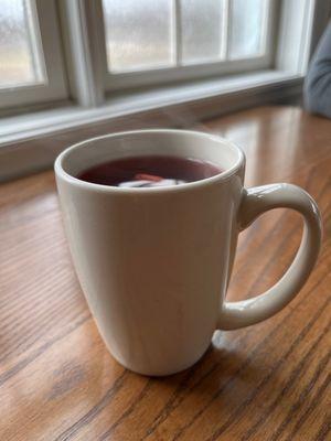 Hot tea! Cinnamon plum