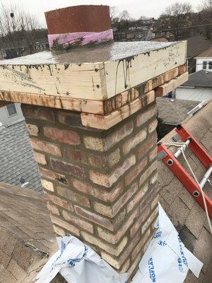 Chimney rebuild