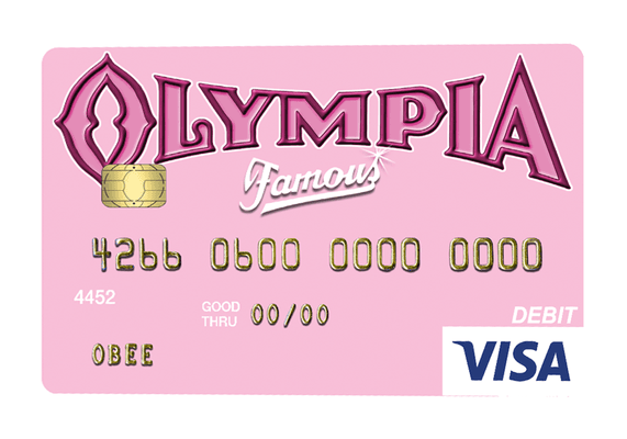 Famous Pink Debit Card