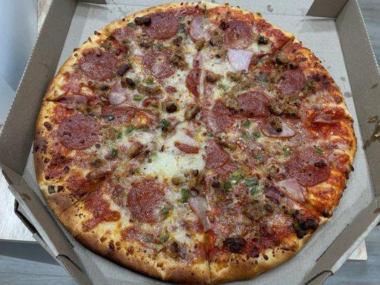 Large Pizza - Spicy Meat