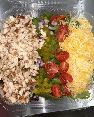 Chopped chicken salad no egg