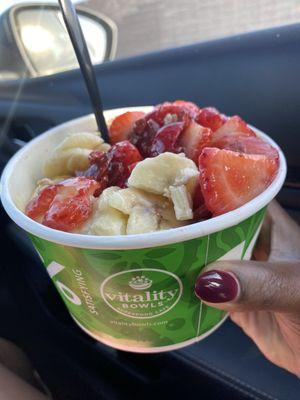 Chai meets açaí bowl