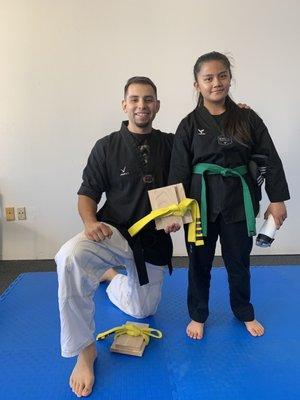 August 2019 hello green belt