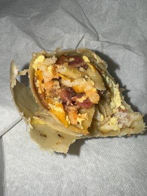 Bacon Burrito