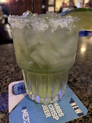 Sour apple margarita