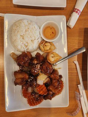 Orange chicken