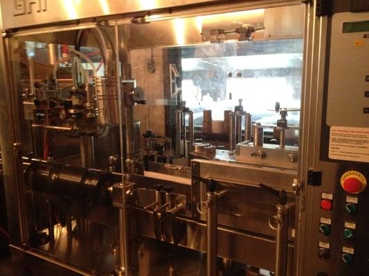 Buckingham Valley Vineyards Bottling Machine