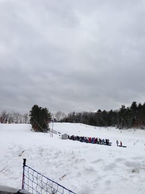 Tubing on New Year's Eve