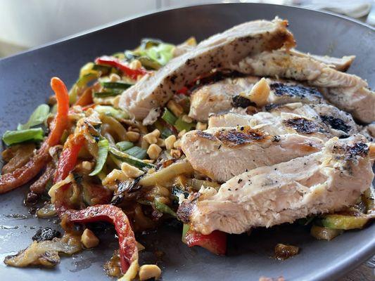 Thai Chicken Zoodles