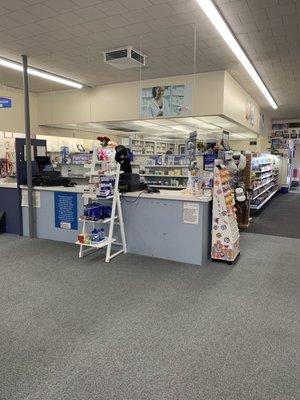 Pharmacy area.