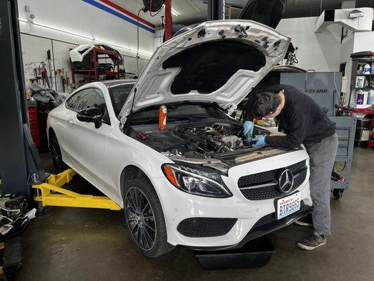 European Auto Clinic in Federal Way, WA is a  repair shop that service Mercedes.