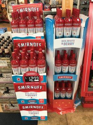 Smirnoff red white & berry!