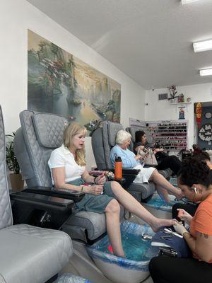 Pedicure chairs