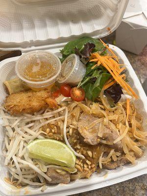 Bento Set A Pad Thai