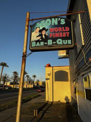 Front of the restaurant