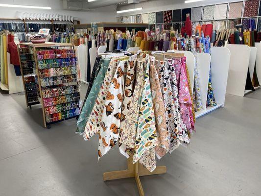 Fabric displays