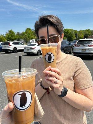 Cold brew decaf iced coffee