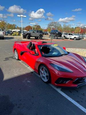 2021 Corvette we bought from Jaime and Will