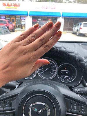 Nails did!