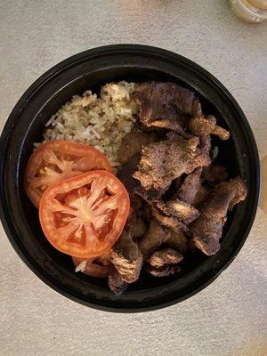 Tapa beef bowl