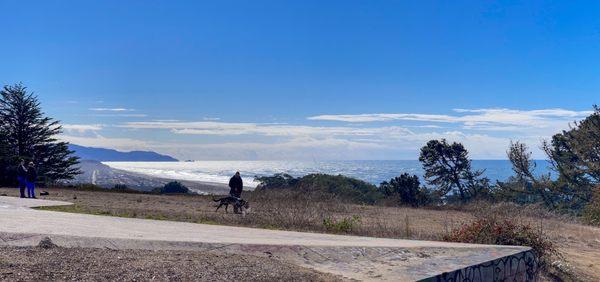 Looking down towards Ocean Beach