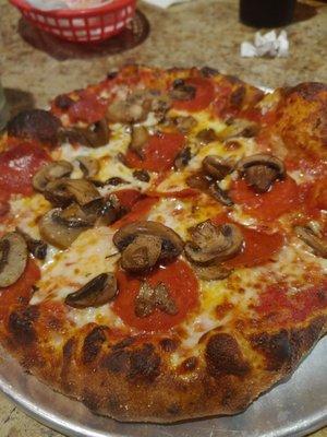 Pepperoni and Mushrooms