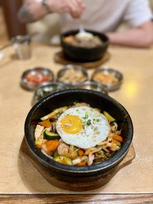 Seafood bibimbap @colorful.eats