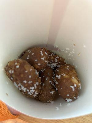 Pretzel bites