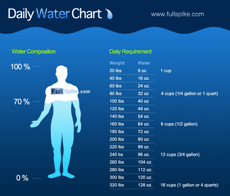 Daily Water Chart