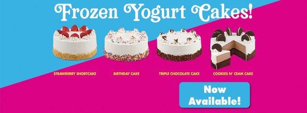 We make 4 signature cakes in store! Birthday Cake, Strawberry Shortcake, Cookies n Cream Cake & triple Chocolate Cake.