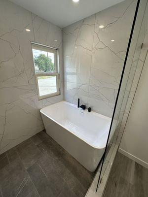 Master bathroom remodel