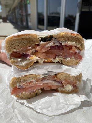 Lox Nova & Cream Cheese (TikTok: @justandyvu)