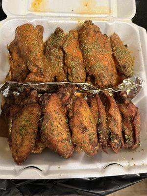 Lemon pepper and buffalo (too) Lemon pepper (bottom)