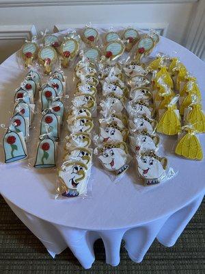 Beauty & Beast themed Bridal Shower