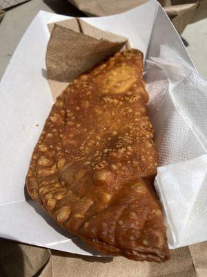 Guava and cheese empanada