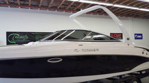 Window tint looks amazing on boats and recreational vehicles