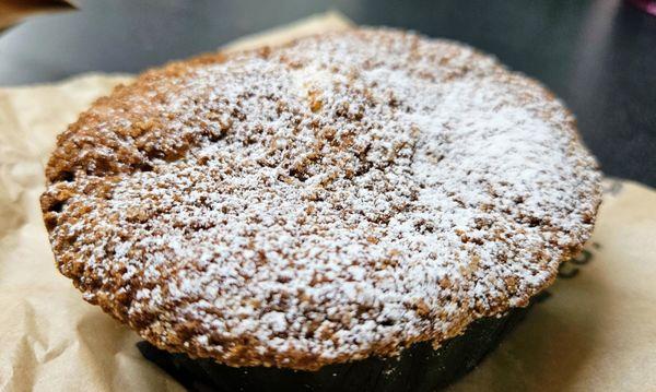 Where's my straw? Jk! Chocolate Chip Coffee Cake.