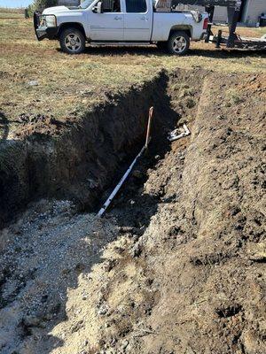 Waterline repair backfill