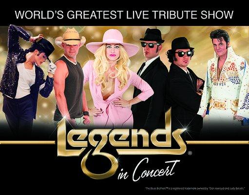 Summer Lineup, now through September 5th, tributes to Michael Jackson, Kenny Chesney, Lady Gaga, The Blues Brothers™, and Elvis!