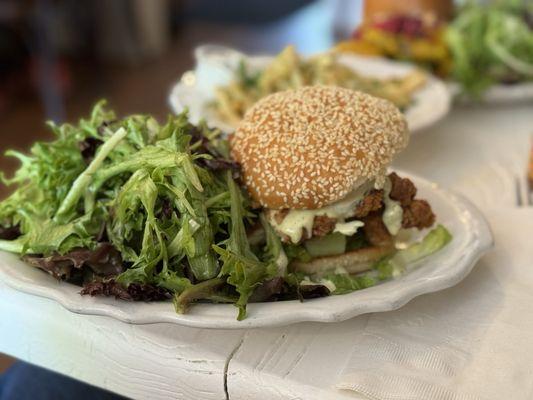 Fried chicken sandwich