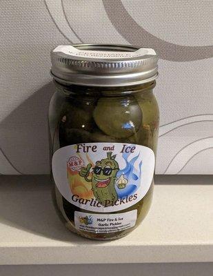 Fire and Ice Pickles